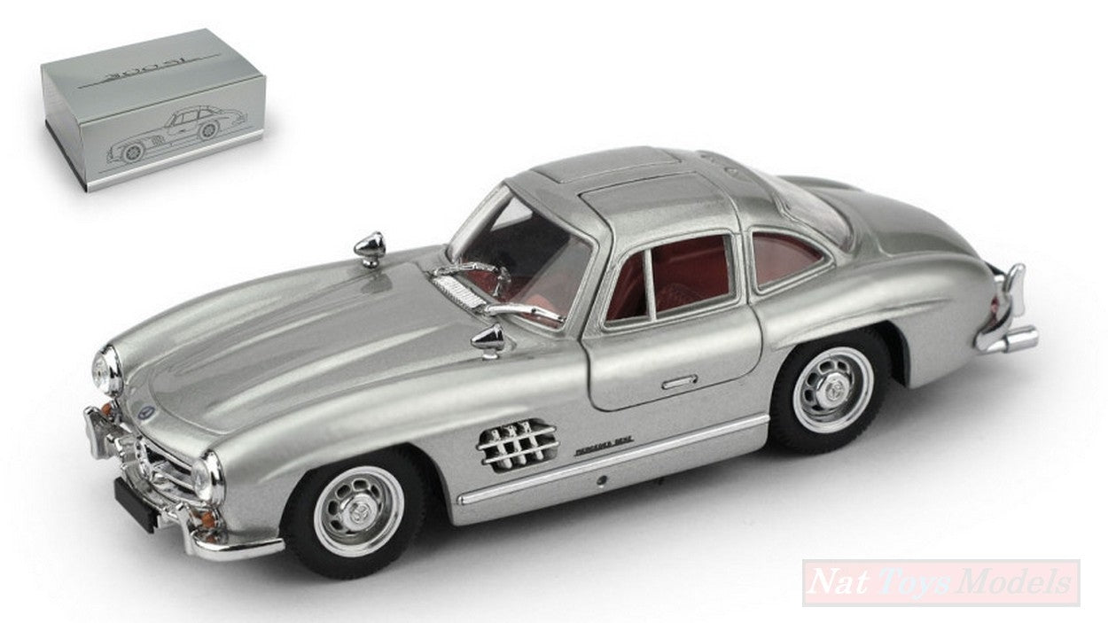 SCALE MODEL COMPATIBLE WITH MERCEDES 300SL GULLWING 1954 GULLWINGS ED.LIM.150 PCS 1:43 BRUMM BMS1919