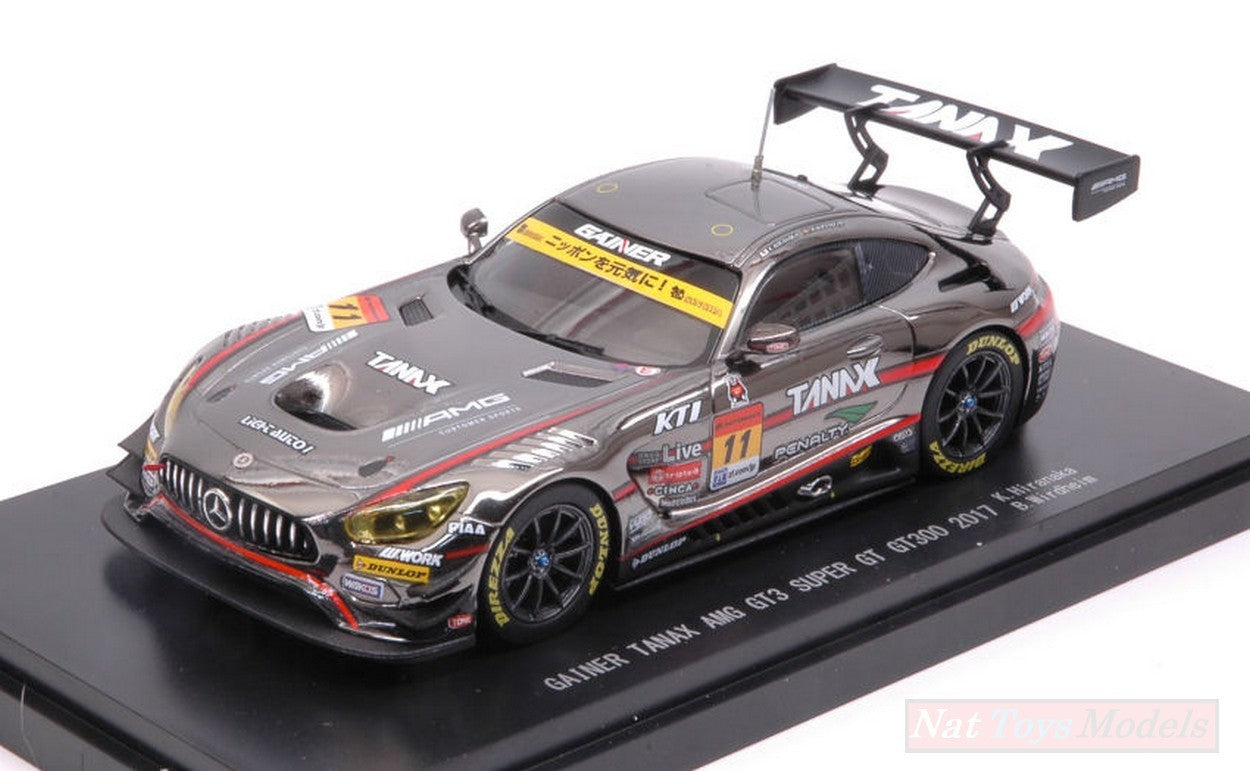 SCALE MODEL COMPATIBLE WITH MERCEDES AMG GT3 N.11 WINNER SUGO SUPER GT300 2017 K.HIRANAKA-B.WIRDHEIM EBBRO EB45541