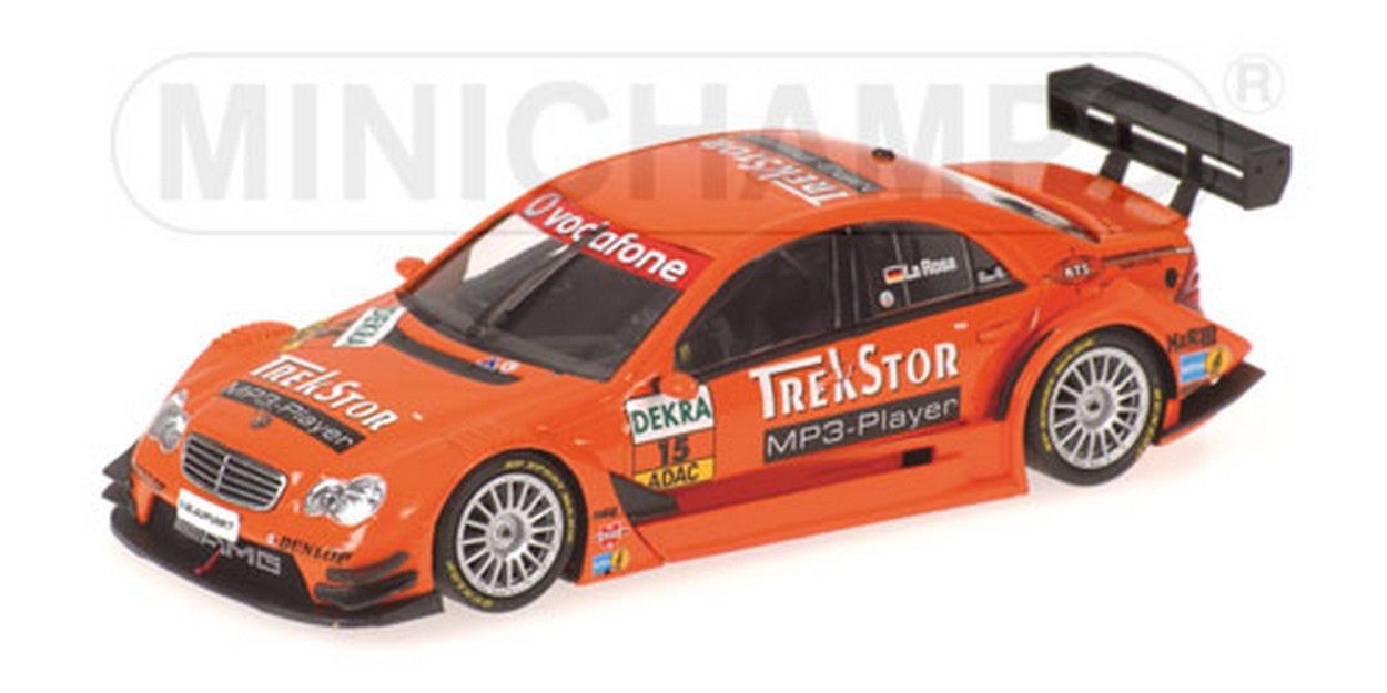 MODELE REDUIT COMPATIBLE AVEC MERCEDES CLASSE C N.15 DTM 2007 1:43 MINICHAMPS PM400073615