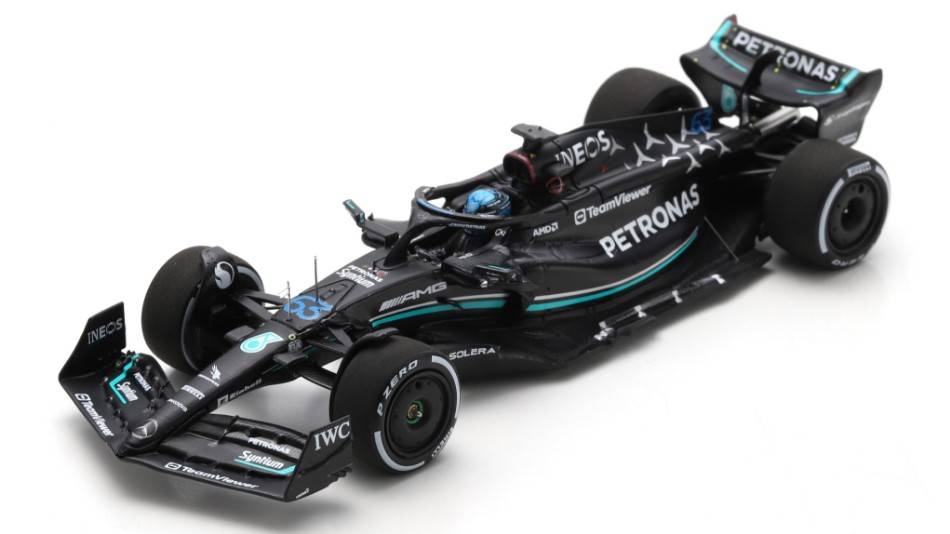 SCALE MODEL COMPATIBLE WITH MERCEDES F1 W14 N.63 TBC GP 2023 GEORGE RUSSELL 1:43 SPARK MODEL S8562