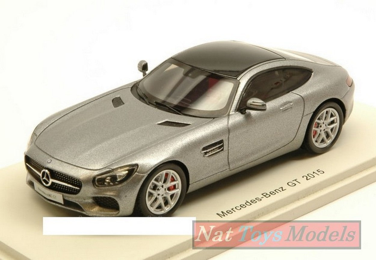 MODELLINO IN SCALA COMPATIBILE CON MERCEDES GT 2016 TITANIUM 1:43 SPARK MODEL S4906