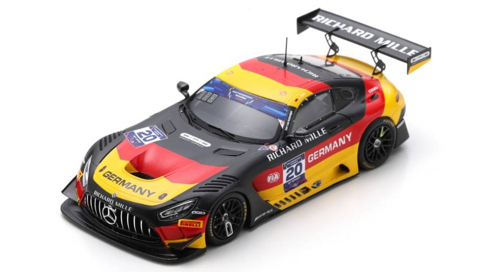 SCALE MODEL COMPATIBLE WITH MERCEDES GT3 N.20 FIA GT SPRINT 2022 LUCA STOLZ 1:43 SPARK MODEL S6325