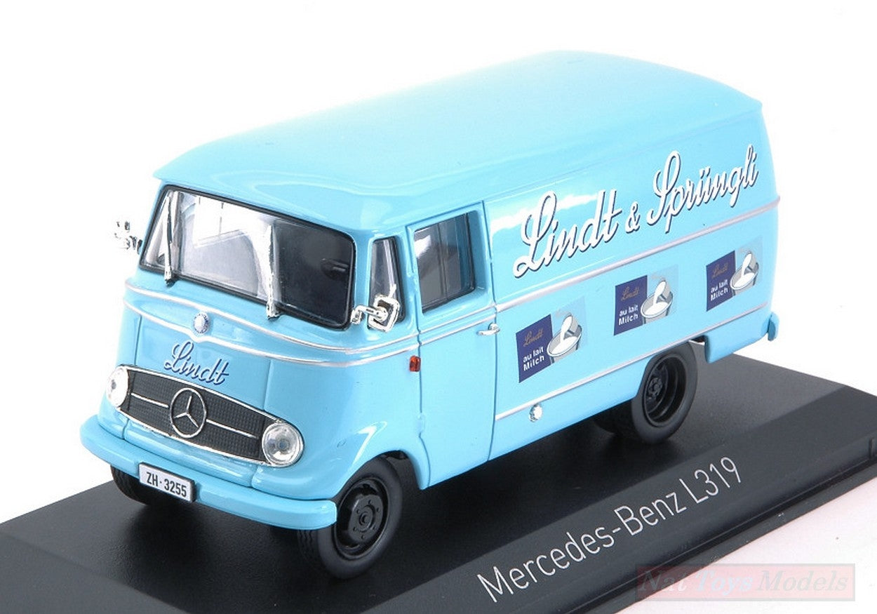SCALE MODEL COMPATIBLE WITH MERCEDES L319 1959 LINDT & SPRUNGLI 1:43 NOREV NV351144