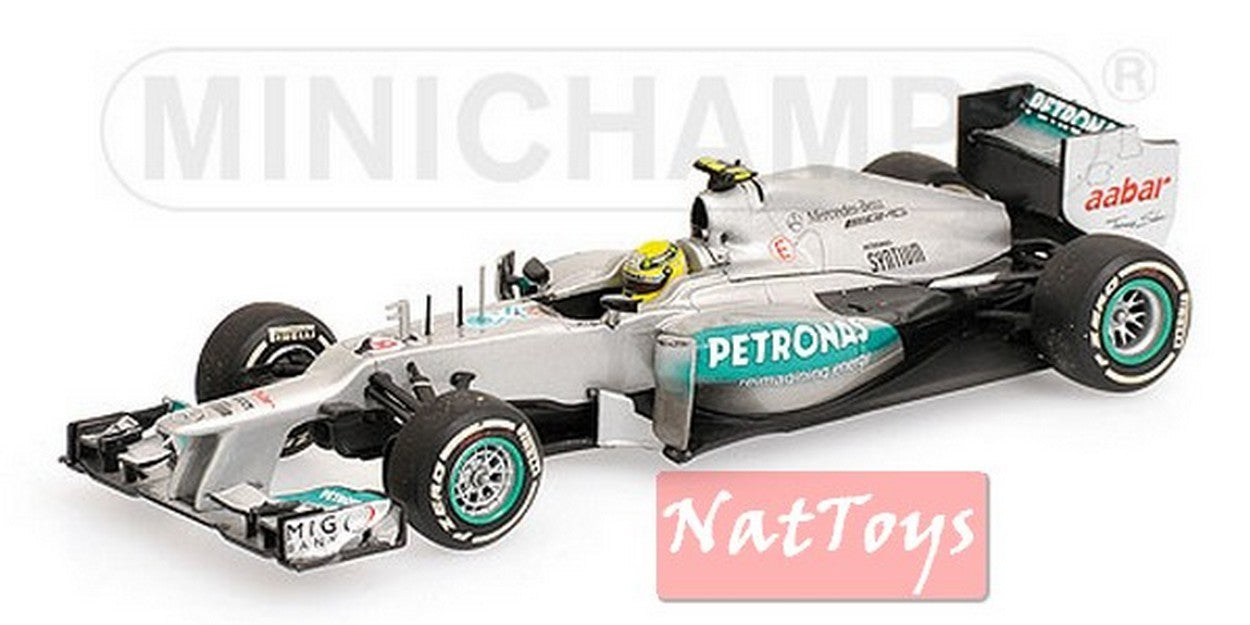 MODELLINO IN SCALA COMPATIBILE CON MERCEDES N.ROSBERG 2012 N.8 WINNER CHINESE GP 1:43 MINICHAMPS PM410120108