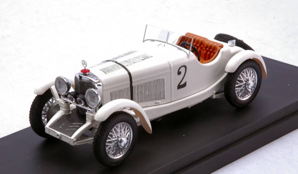 SCALE MODEL COMPATIBLE WITH MERCEDES SSK N.2 WINNER 24 H SPA 1931 ZEHENDER-DJORDJADZE 1:43 RIO RI4706