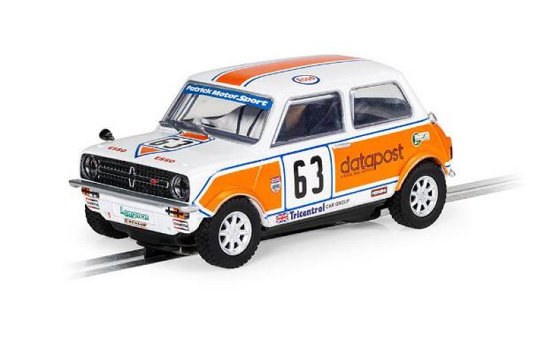 SCALE MODEL COMPATIBLE WITH MINI 1275 GT DATA POST ALAN CURNOW 1979 BSCC SLOT 1:32 SCALEXTRIC C4413