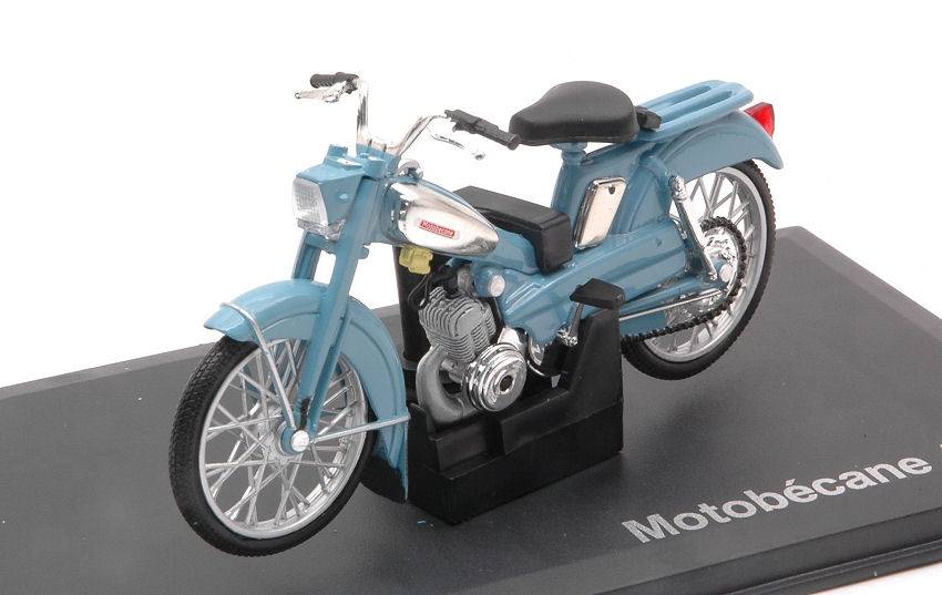 MODELLINO IN SCALA COMPATIBILE CON MOTOBECANE AV88 1976 BLUE 1:18 NOREV NV182057