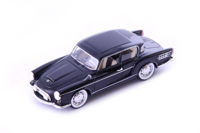 MODELLINO IN SCALA COMPATIBILE CON NEUMANN VW 1958 BLACK 1:43 AUTOCULT ATC06048