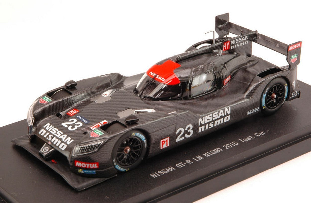 MODELLINO IN SCALA COMPATIBILE CON NISSAN GT-R N.23 24H LE MANS 2015 TEST CAR 1:43 EBBRO EB45252
