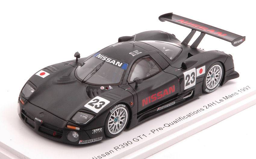 SCALE MODEL COMPATIBLE WITH NISSAN R390 GT1 N.23 PRE-QUALIF.LM 1997 HOSHINO-COMAS-KAGEYAMA 1:43 SPARK MODEL S3575