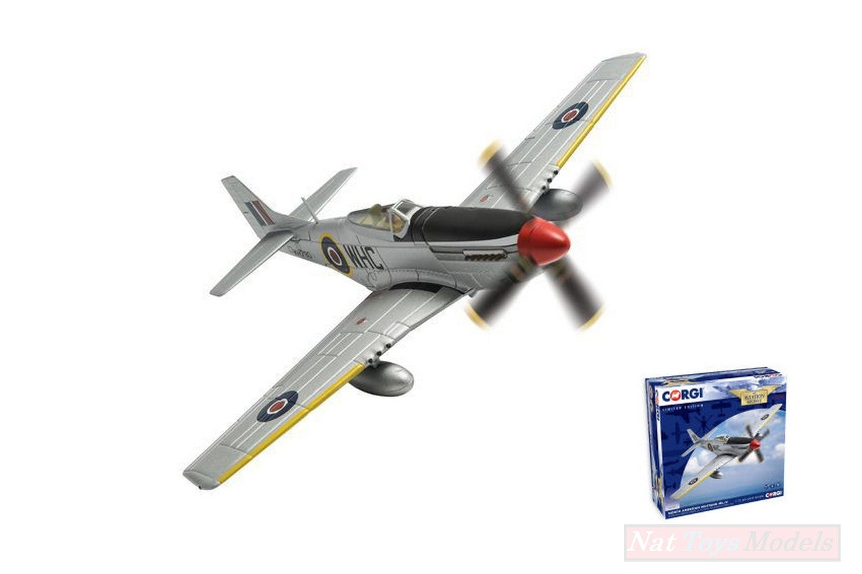 SCALE MODEL COMPATIBLE WITH NORTH AMERICAN F-51D MUSTANG FF-943 SOUTH KOREA 1951 1:72 CORGI AA27703
