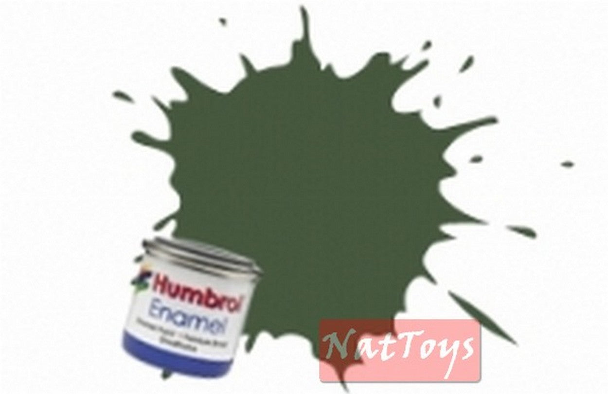 MODELING COLORS OLIVE DRAB MATT Pcs.6 HUMBROL HB0155