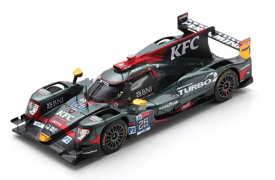 SCALE MODEL COMPATIBLE WITH ORECA 07 GIBSON N.28 2nd LMP2 CLASS LM 2021 GELAEL-VANDORNE-BLOMQVIST 1:43 SPARK MODEL S8243