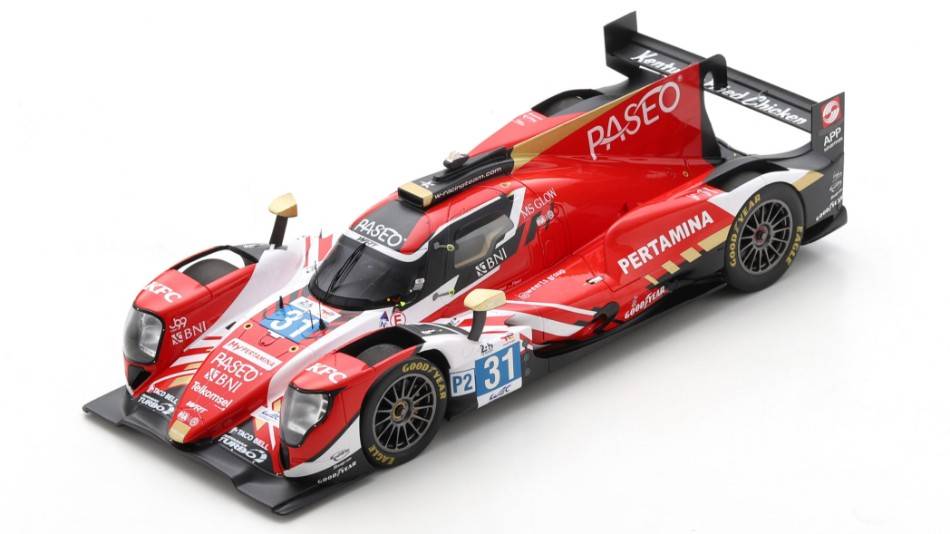 SCALE MODEL COMPATIBLE WITH ORECA 07 GIBSON N.31 LM 2022 GELAEL-FRIJNS-RAST 1:18 SPARK MODEL 18S810