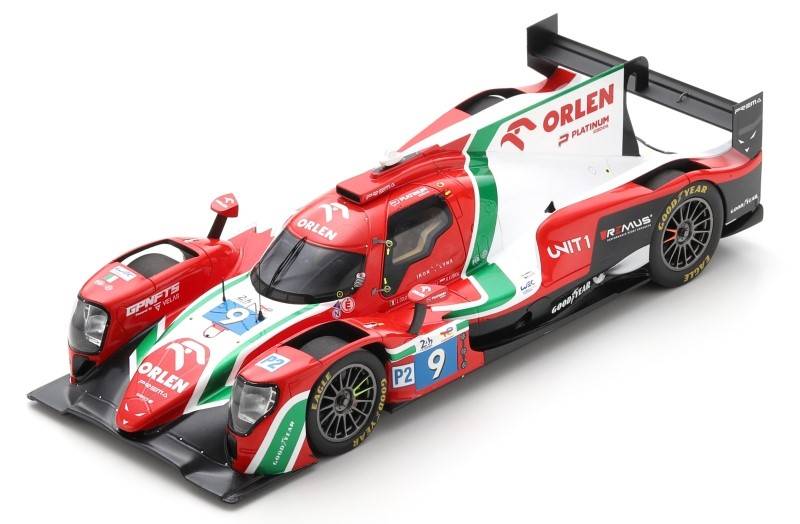 SCALE MODEL COMPATIBLE WITH ORECA 07 GIBSON N.9 2nd LMP2 LM 2022 KUBICA-DELETRAZ-COLOMBO 1:18 SPARK MODEL 18S806