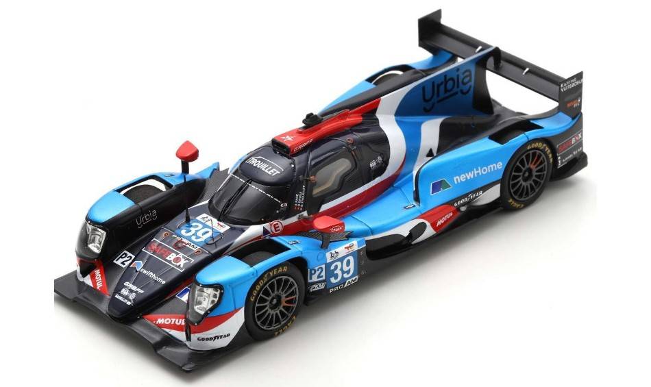 MODELE REDUIT COMPATIBLE AVEC ORECA 07 N.39 LM 2022 E.TROUILLET-S.PAGE.D.DROUX 1:43 SPARK MODEL S8634