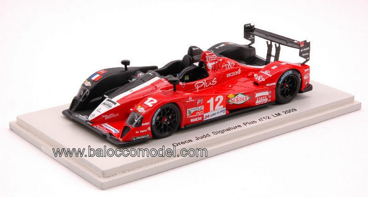 MODELLINO IN SCALA COMPATIBILE CON ORECA JUDD N.12 LM 2009 1:43 SPARK MODEL S1495