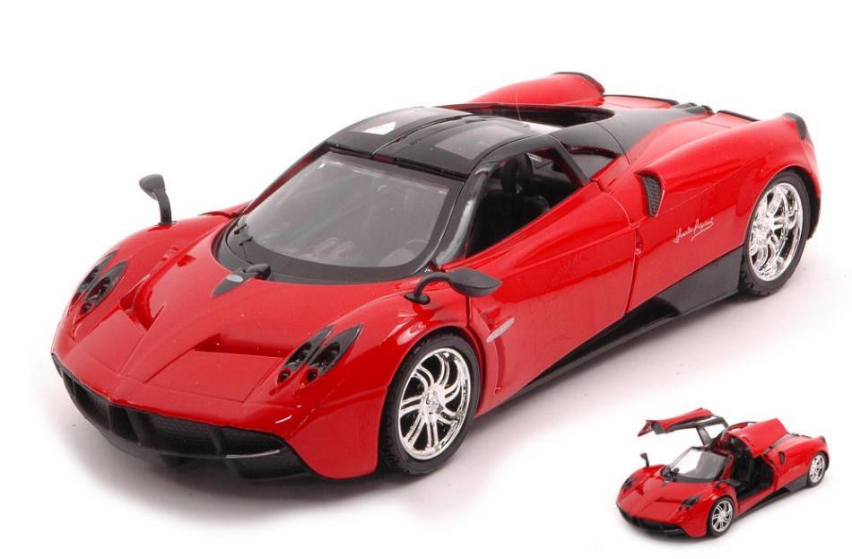 SCALE MODEL COMPATIBLE WITH PAGANI HUAYRA 2012 RED 1:24 MOTORMAX MTM79312R