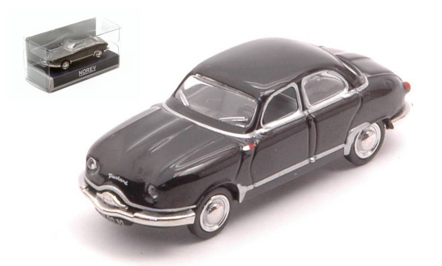 MODELLINO IN SCALA COMPATIBILE CON PANHARD DYNA Z12 1957 BLACK 1:87 NOREV NV451897