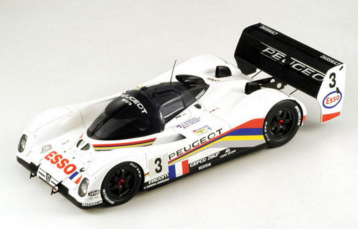 MODÈLE RÉDUIT COMPATIBLE AVEC PEUGEOT 905 N.3 WINNER LM 1993 HELARY-BOCHUT-BRABHAM 1:18 SPARK S18LM93