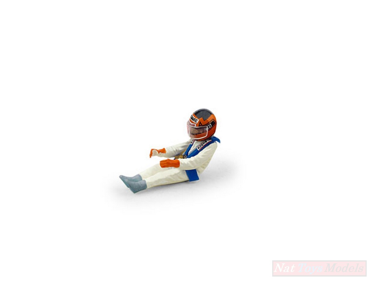 MODELE REDUIT COMPATIBLE AVEC PILOTE G.VILLENEUVE x R 267-272 MISE A JOUR 1:43 BRUMM BMCH01