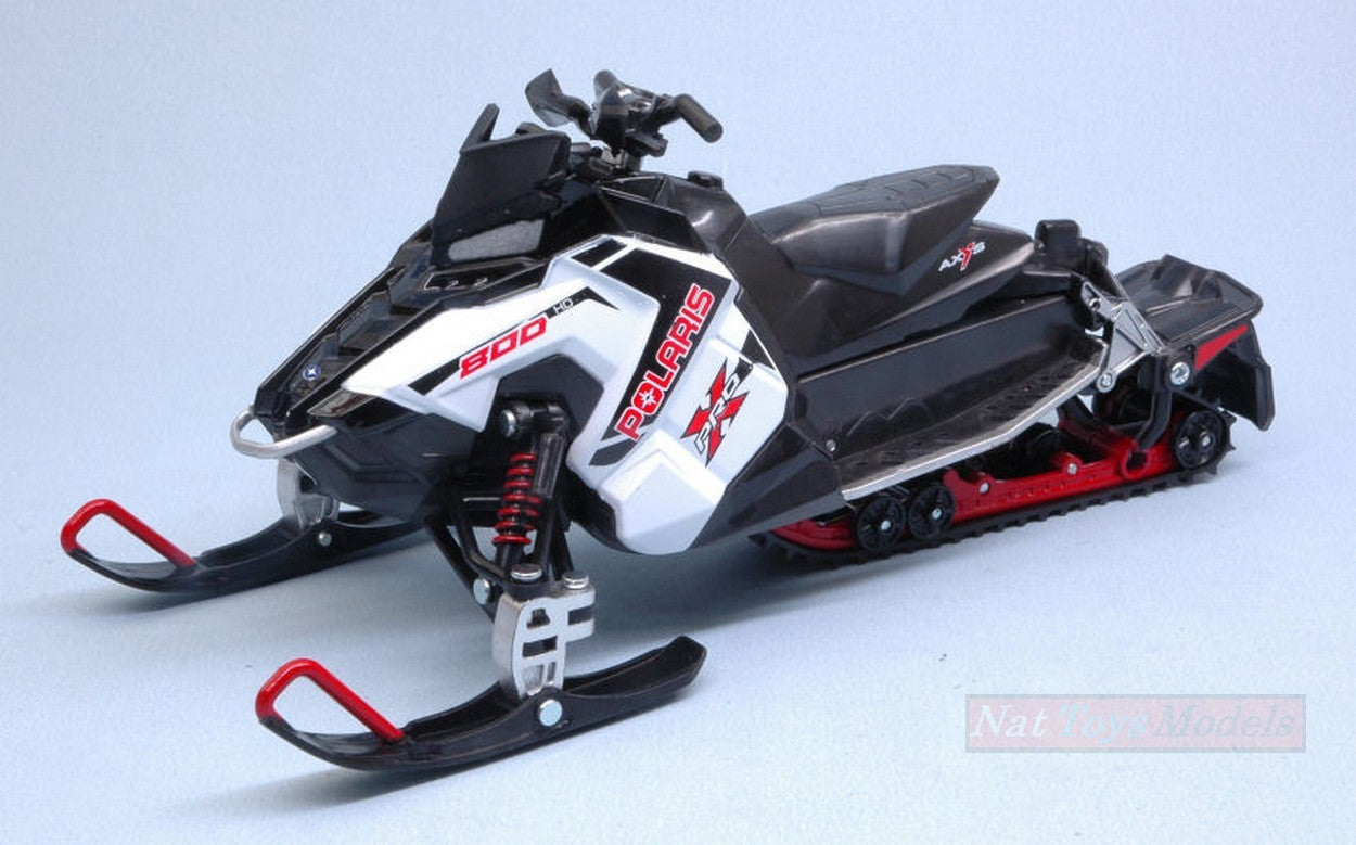 SCALE MODEL COMPATIBLE WITH POLARIS 800 SWITCHBACK PRO-X SNOWMOBILE WHITE 1:16 NEW RAY NY57783W