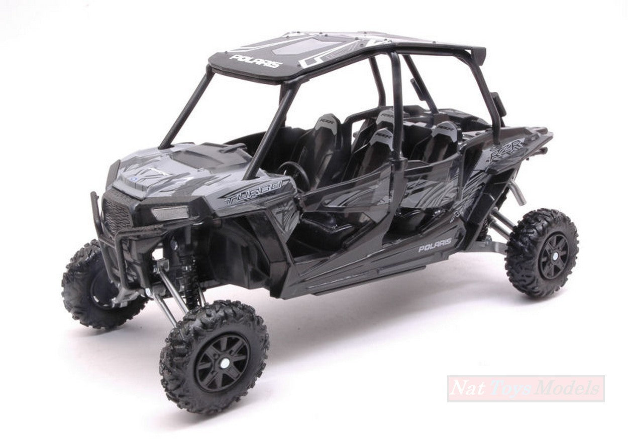MODÈLE RÉDUIT COMPATIBLE AVEC POLARIS RZR XP TURBO EPS NOIR 1:18 NEW RAY NY57843BK