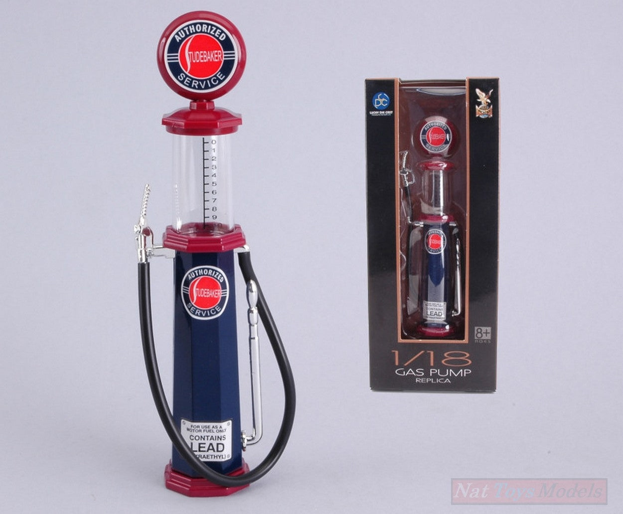 SCALE MODEL COMPATIBLE WITH FUEL PUMP STUDEBAKER STYLE B 1:18 LUCKY DIE CAST LDC98652