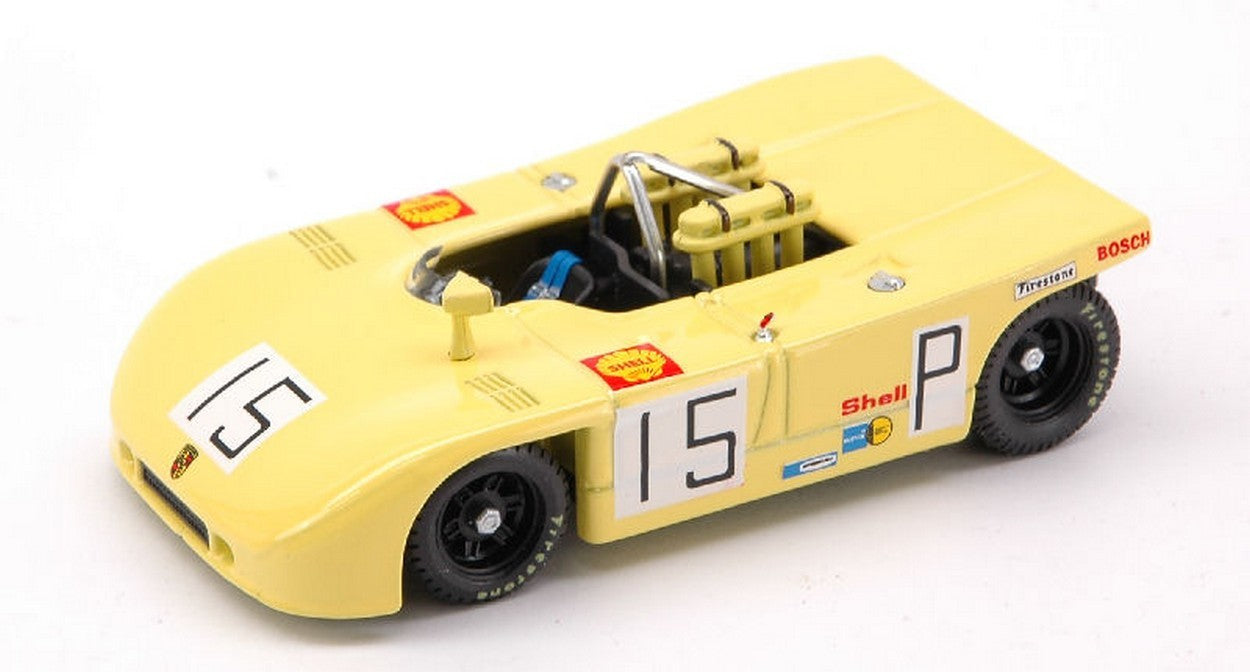 MODÈLE RÉDUIT COMPATIBLE AVEC PORSCHE 908/3 N.15 2ème NURBURGRING 1970 H.HERRMANN-R.ATTWOOD 1:43 MEILLEUR MODÈLE BT9350
