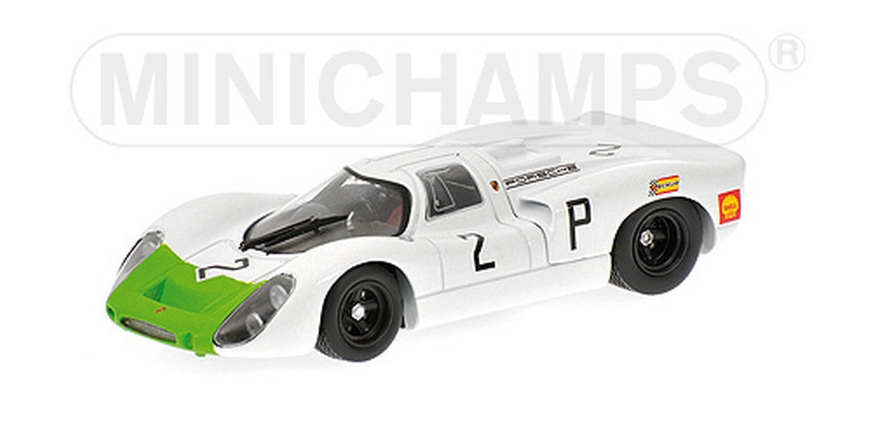 MODÈLE RÉDUIT COMPATIBLE AVEC PORSCHE 908 K N.2 WINNER ADAC 1968 SIFFERT/ELFORD 1:43 MINICHAMPS PM400686802
