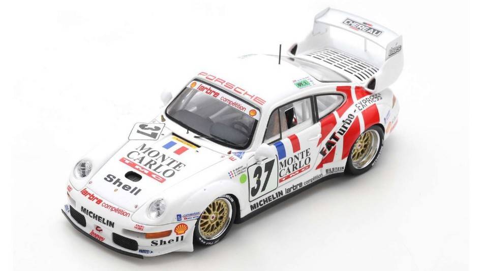 SCALE MODEL COMPATIBLE WITH PORSCHE 911 GT2 N.37 LM 1995 DUPUY-COLLARD-ORTELLI 1:43 SPARK MODEL S4446