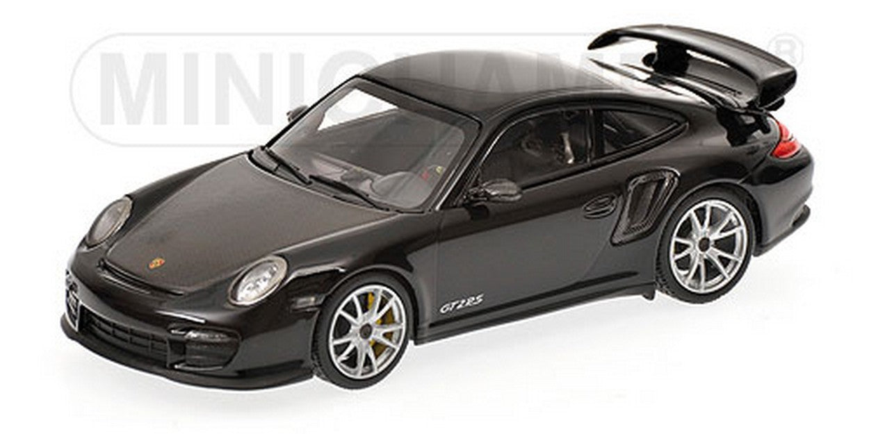 SCALE MODEL COMPATIBLE WITH PORSCHE 911 GT2 RS 2010 BLACK 1:43 MINICHAMPS PM400069401