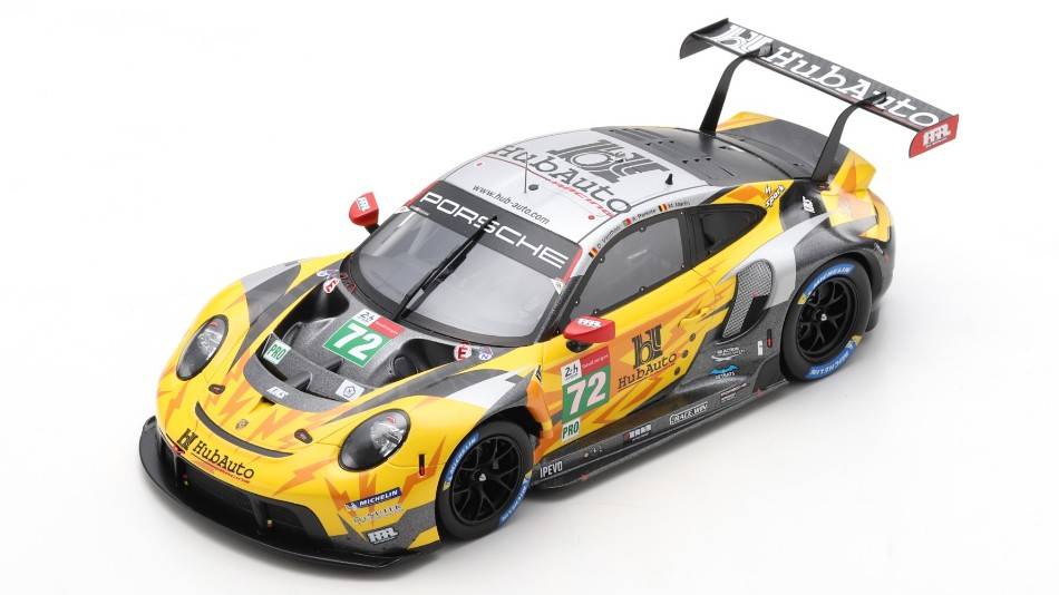 SCALE MODEL COMPATIBLE WITH PORSCHE 911 RSR-19 N.72 1st HYPERPOLE LMGTE LM 2021 PARENTE-VANTHOOR-MAR SPARK MODEL 18S699