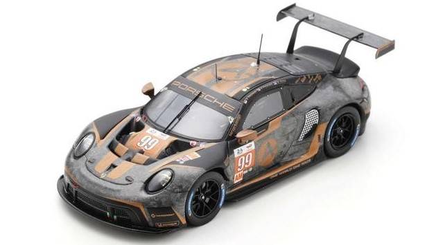 MODÈLE RÉDUIT COMPATIBLE AVEC PORSCHE 911 RSR N.99 LM 2022 HARYANTO-PICARIELLO-RUMP 1:64 SPARK MODEL Y278