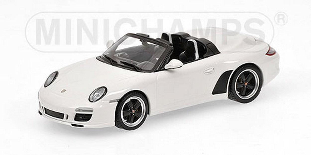 SCALE MODEL COMPATIBLE WITH PORSCHE 911 SPEEDSTER 2011 WHITE 1:43 MINICHAMPS PM400069531