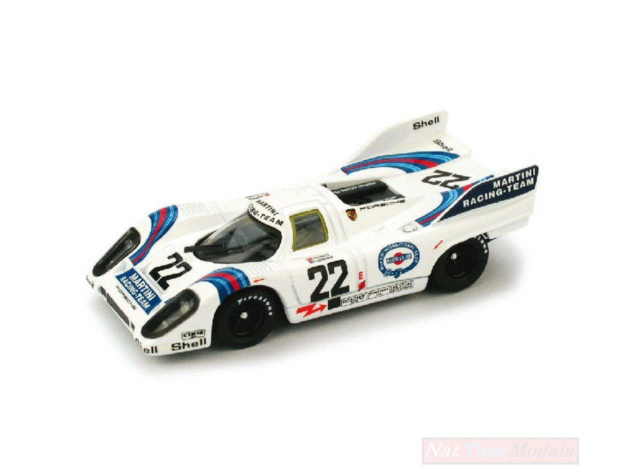 SCALE MODEL COMPATIBLE WITH PORSCHE 917 K N.22 WINNER LM 1971 H.MARKO-VAN LENNEP 1:43 BRUMM BM0220