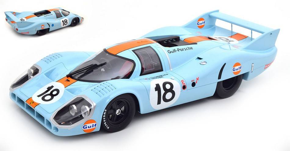 SCALE MODEL COMPATIBLE WITH PORSCHE 917 LH N.18 LM 1971 RODRIGUEZ-OLIVER 1:12 CMR CLASSIC MODEL REPLICARS CMR12012