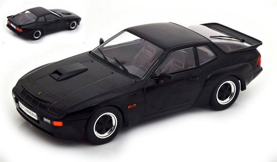 MODELE REDUIT COMPATIBLE AVEC PORSCHE 924 CARRERA GT NOIR 1:18 MODELCARGROUP MCG18198