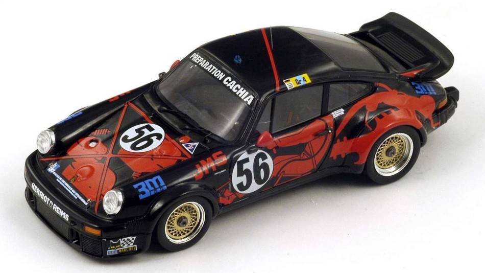 SCALE MODEL COMPATIBLE WITH PORSCHE 934 N.56 LM 1977 C.GRANDET-JLBOUSQUET-P.DAGOREAU 1:18 SPARK MODEL 18S287