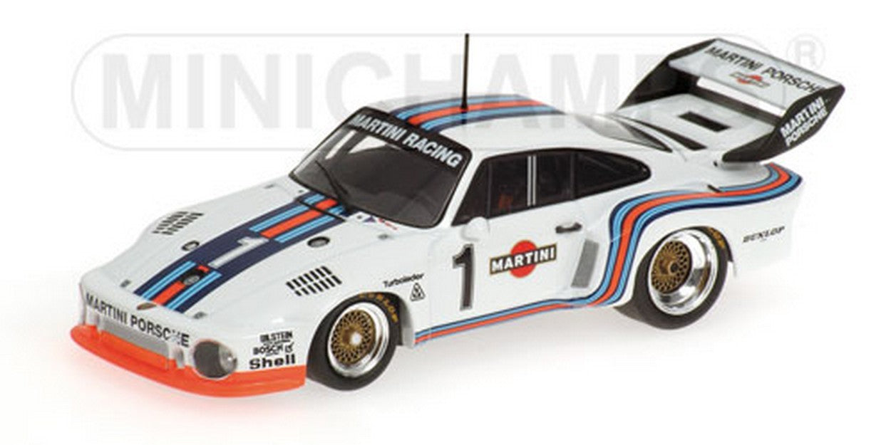MODÈLE RÉDUIT COMPATIBLE AVEC PORSCHE 935 MARTINI N.1 NUR. 76 1:43 MINICHAMPS PM400766301
