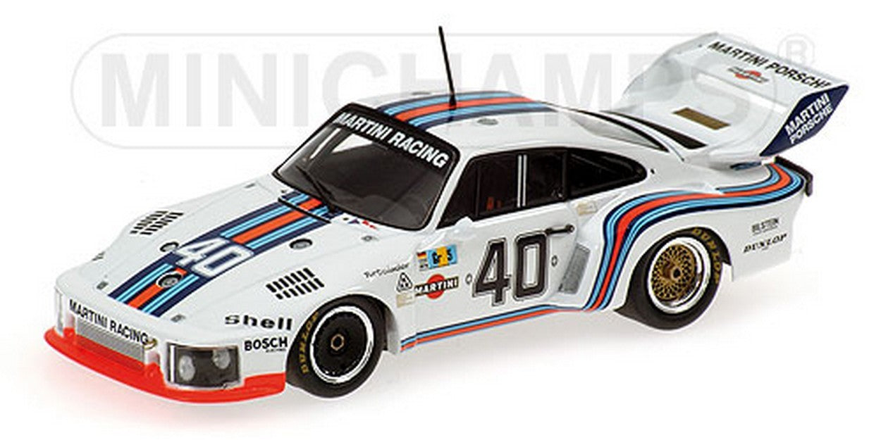 SCALE MODEL COMPATIBLE WITH PORSCHE 935 MARTINI N.40 LE MANS 1976 1:43 MINICHAMPS PM433766340