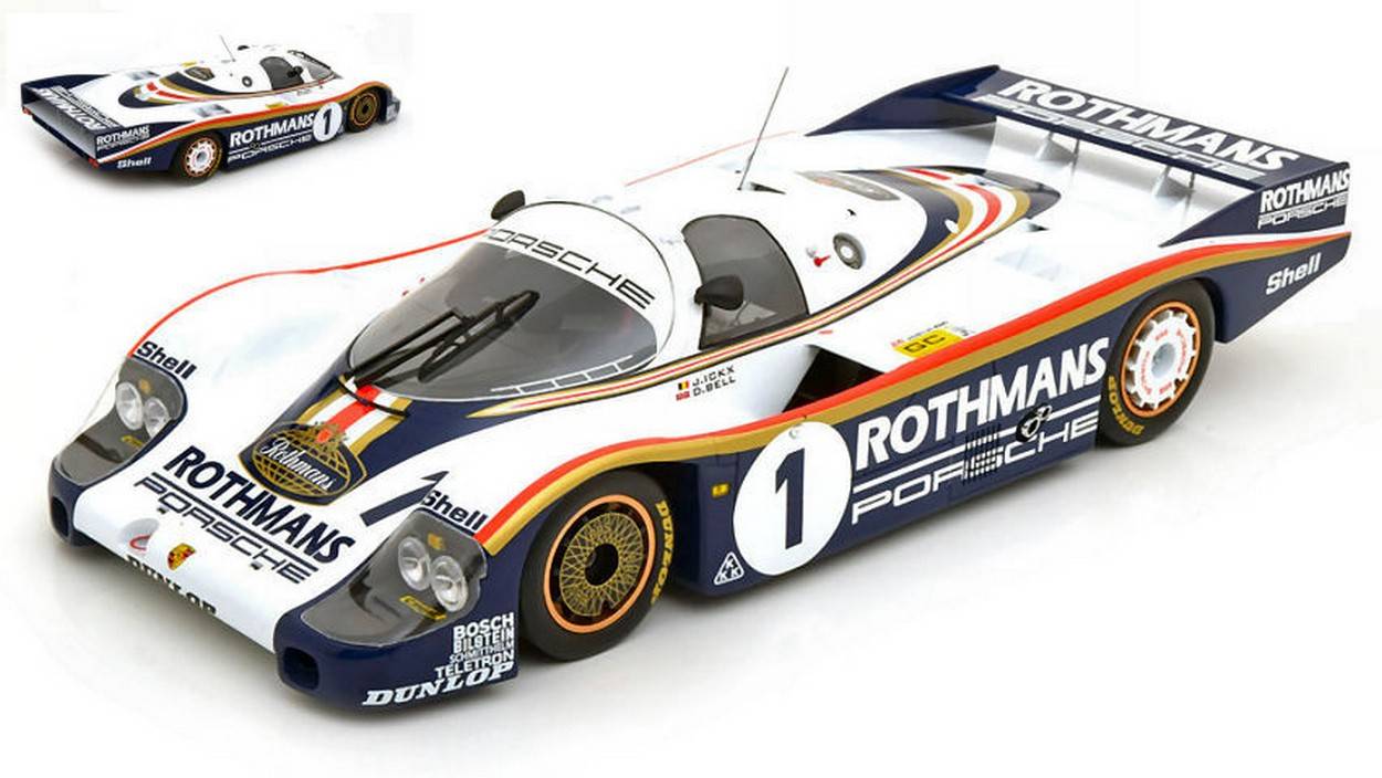SCALE MODEL COMPATIBLE WITH PORSCHE 956 LH N.1 WINNER LM 1982 ICKX-BELL 1:12 CMR CLASSIC MODEL REPLICARS CMR12019