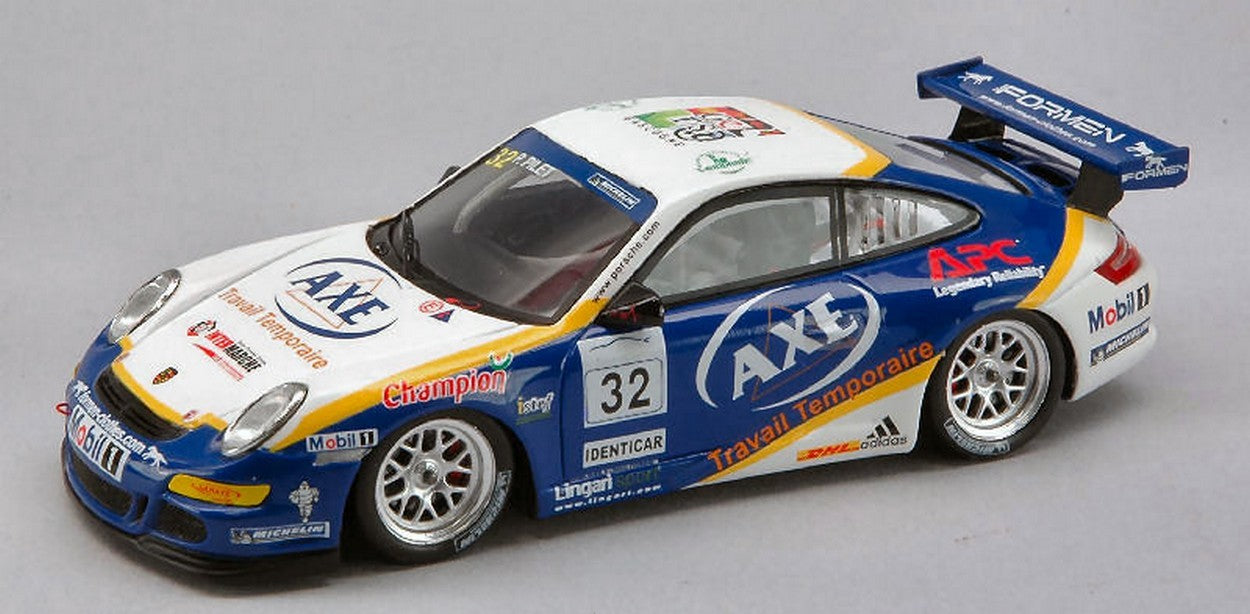 MODELE REDUIT COMPATIBLE AVEC PORSCHE 997 GT 3 CUP N.32 2007 1:43 SPARK MODEL MX006