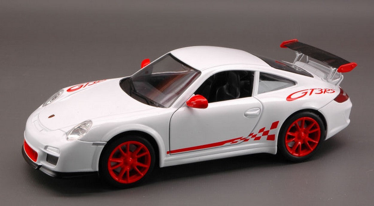 SCALE MODEL COMPATIBLE WITH PORSCHE 997 GT3 RS 2010 WHITE 1:24 YAT MING YM24213W