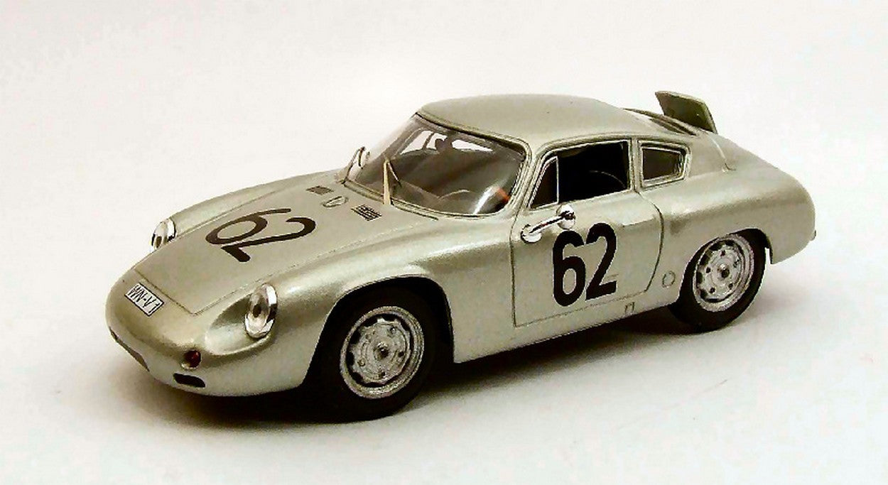 MODÈLE RÉDUIT COMPATIBLE AVEC PORSCHE ABARTH N.62 12ème TARGA FLORIO 1962 KOCH-VON SCHROTER 1:43 MEILLEUR MODÈLE BT9437