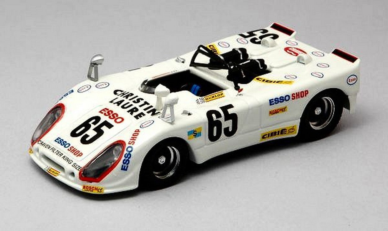 MODELE REDUIT COMPATIBLE AVEC PORSCHE FLUNDER N.65 19ème LM 1974 C.POIROT-J.RONDEAU 1:43 MEILLEUR MODELE BT9309