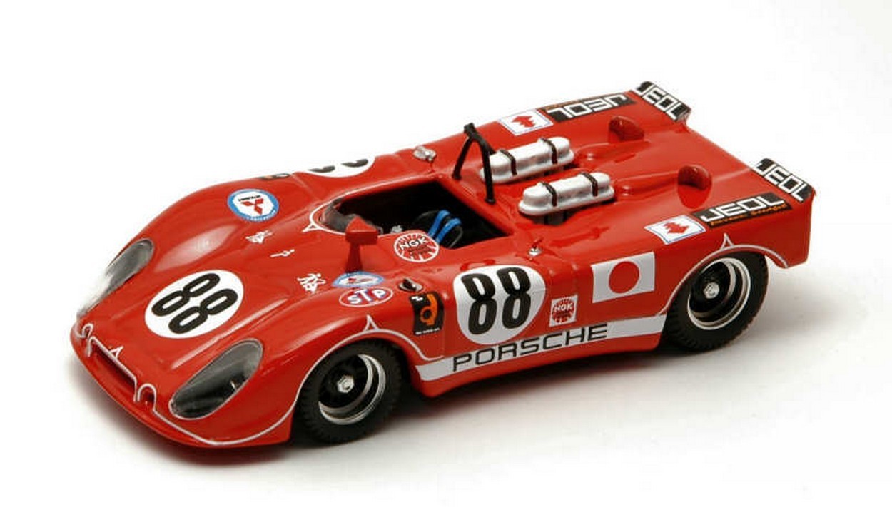 MODELE REDUIT COMPATIBLE AVEC PORSCHE FLUNDER N.88 WINNER 250 Km FUJI 1971 H.KAZATO 1:43 MEILLEUR MODELE BT9331