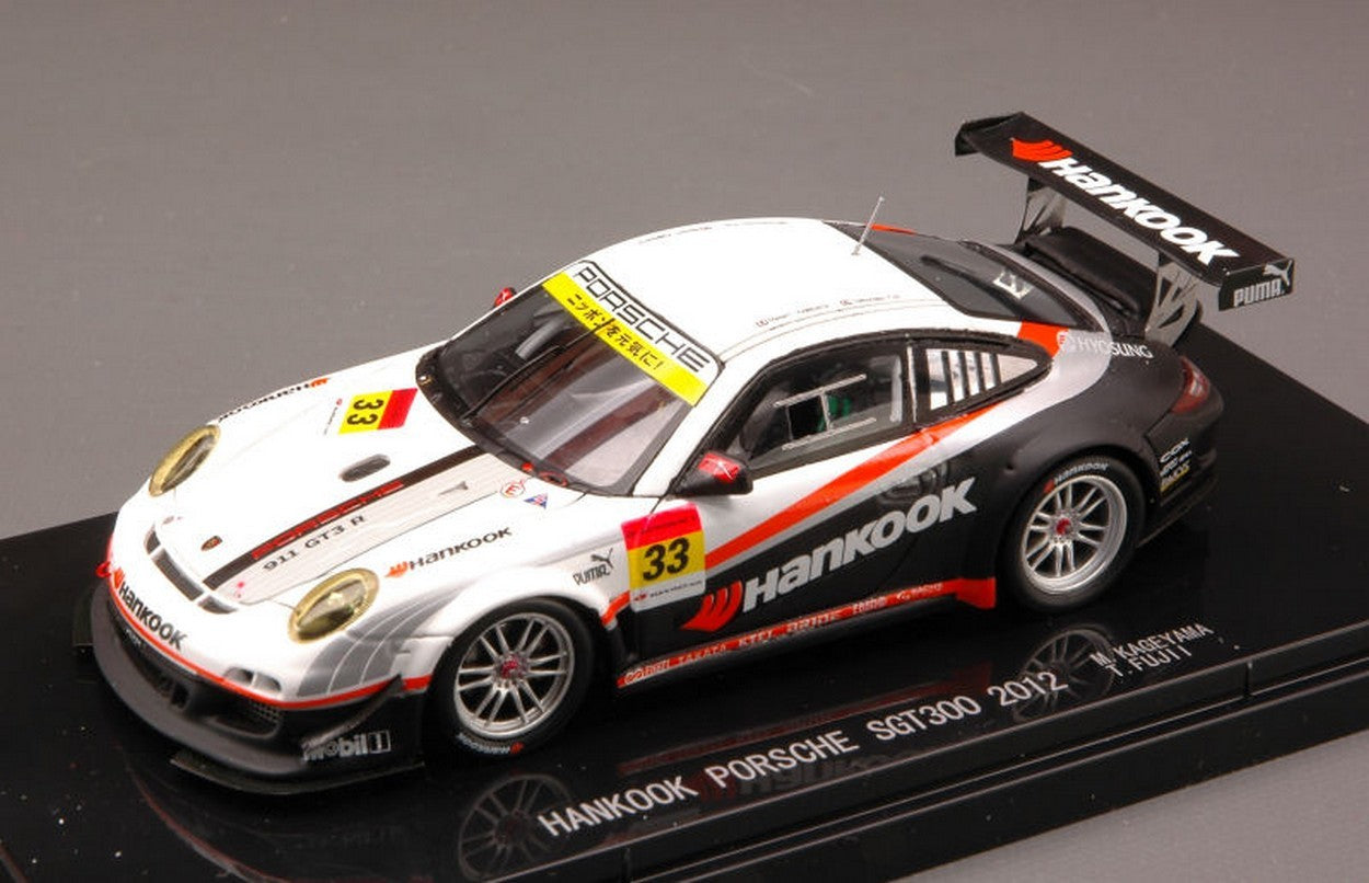 MODELE REDUIT COMPATIBLE AVEC PORSCHE GT3R N.33 SUPER GT500 2012 KAGEYAMA-FUJII 1:43 EBBRO EB44751