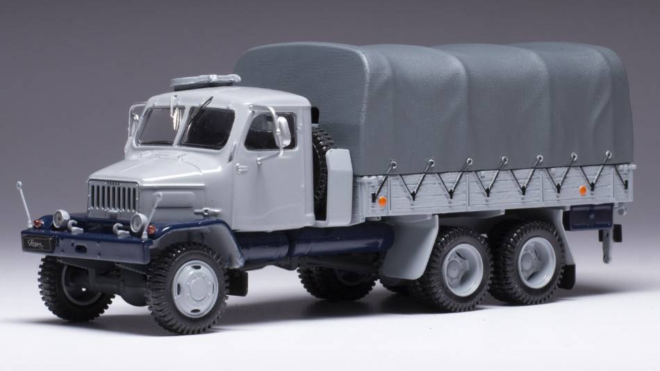 MODELLINO IN SCALA COMPATIBILE CON PRAGA V3S & 6 WD 1962 GREY 1:43 IXO MODEL TRUD005