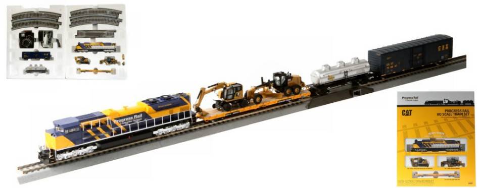 SCALE MODEL COMPATIBLE WITH PROGRESS RAIL H0 SCALE TRAIN SET 1:87 DIECAST MASTER DM87001